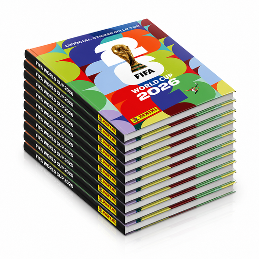 10 Albumes tapa dura FIFA World Cup 2026