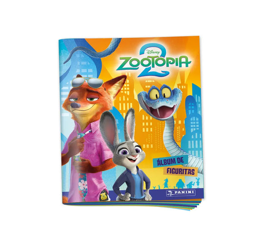 10 Albumes tapa blanda Zootopia 2